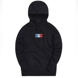 Kith Paris Classic Logo Hoodie Black – Size M – New Sealed